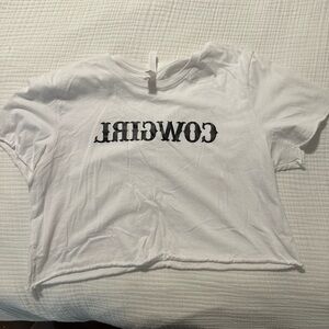 Reverse Cowgirl crop top